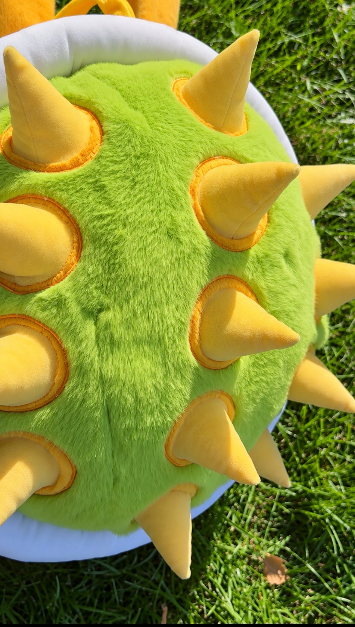 "Furry Turtle" Plush Backpack